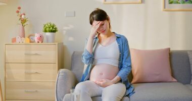 I thought my stomach pain was from giving birth... it was actually an aggressive form of colon cancer