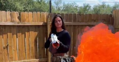 Latina firebrand desperate for attention torches Quran in vile stunt to 'end Islam'