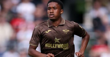 Martin hopes to seal loan deal for Brentford left-back Meghoma - but insists returning striker Igamane isn't ready for Champions League duty