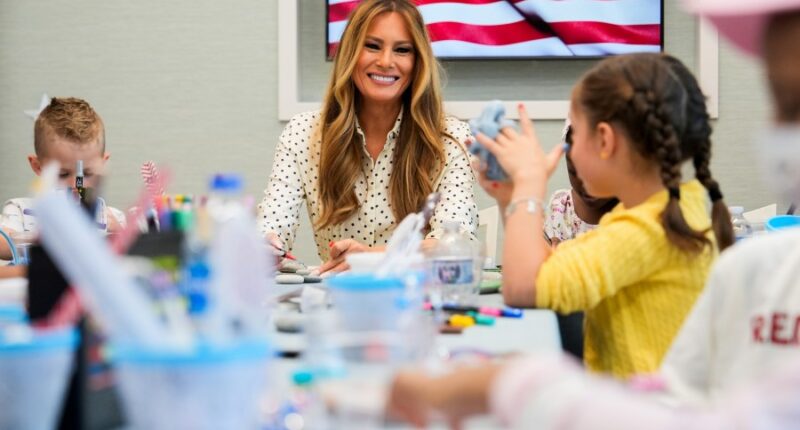 Melania Trump writes letter to Putin about children