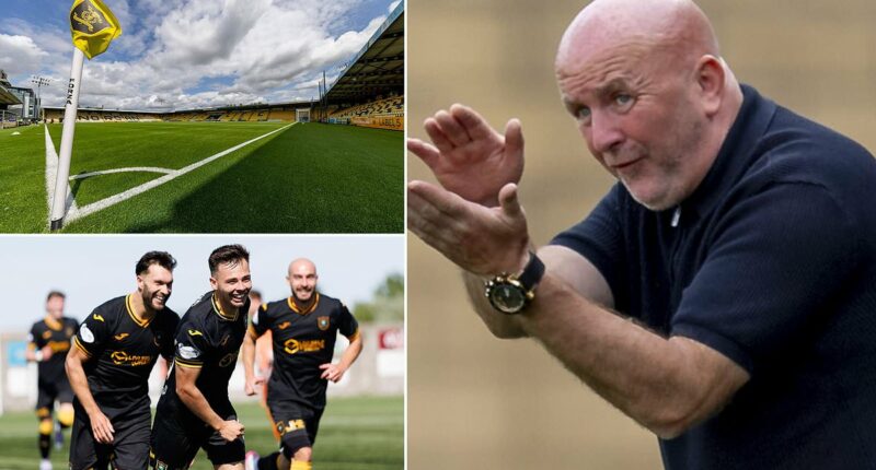 NO ONE LIKES US... WE DON'T CARE! Scottish football panto villains Livingston are back in the big time and keen to defy critics once again