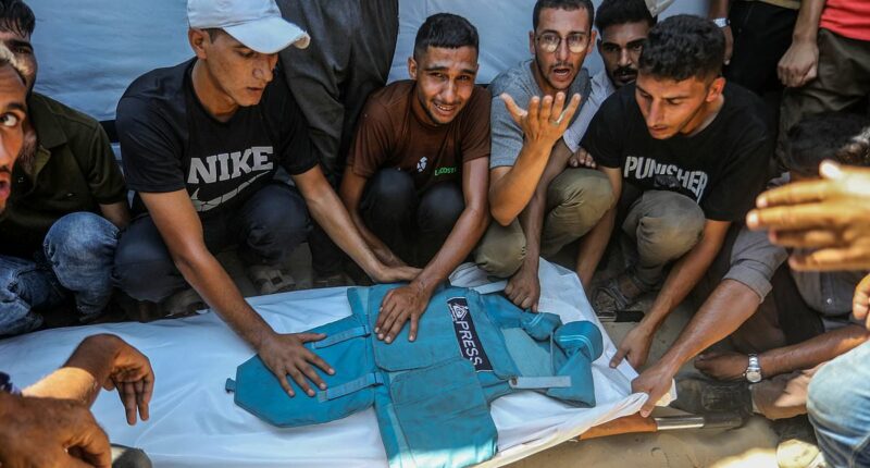 Netanyahu says Israel regrets 'mishap' after 'five journalists were among 20 killed' in hospital strike on Gaza Strip