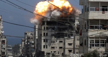Netanyahu says 'if we wanted to commit genocide, it would have taken exactly one afternoon' as Israel is accused of trying to starve Gaza