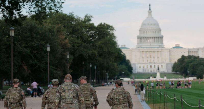Number of states sending Guard troops to DC grows to 3