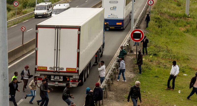 Outrage as safety chiefs reveal illegal immigrants hiding in lorries are behind recent explosion in food poisoning outbreaks: '3,000 truckloads of food could be contaminated'