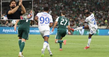 Panathinaikos 1 Rangers 1 (Rangers win 3-1 on aggregate): New boss Martin survives baptism of fire