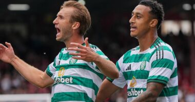 STRIKER PLEA: Brendan Rodgers tells Celtic hierarchy that misfiring Irishman Adam Idah needs fresh competition up front if he is to regain his spark