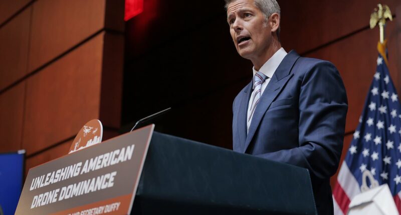 Sean Duffy and Musk clash on mass firing of air traffic controllers