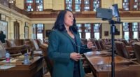 Texas Democrat Nicole Collier slams GOP in interview from state House floor
