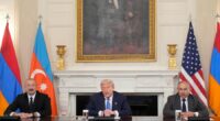 Trump meets with Armenia, Azerbaijan to sign declaration for peace