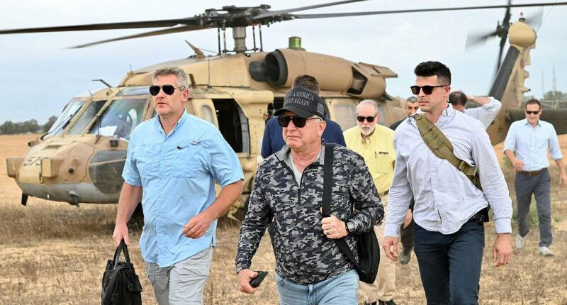 Trump sends top advisers into Gaza after dramatic reversal on humanitarian crisis