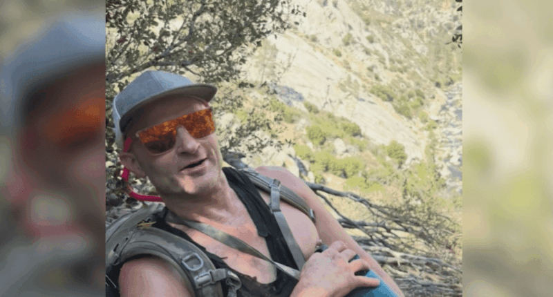 Video shows crews rescue California hiker trapped behind waterfall for 2 days