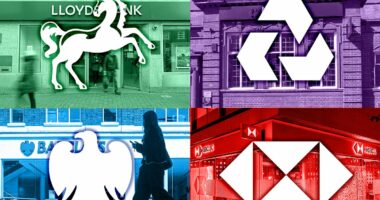 Which of Britain's Big Four banks can you rely on for the healthiest profits? Our shares guru with the golden touch MIDAS reveals all...