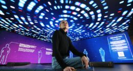 'Mesmerising' installation takes over London landmark in health awareness push