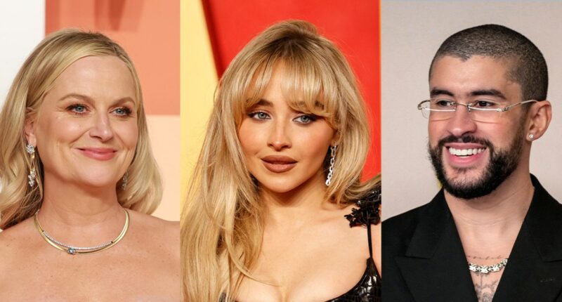 'Saturday Night Live' reveals Bad Bunny, Amy Poehler, Sabrina Carpenter as season's first hosts