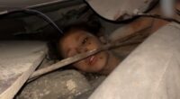 10-year-old rescued from rubble in Gaza City