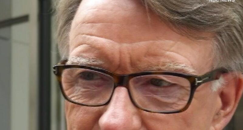 U.K. ambassador to U.S. fired over Epstein links