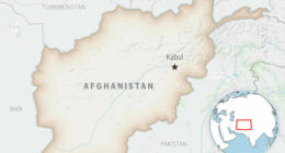 A 6.0 magnitude earthquake shakes eastern Afghanistan near the Pakistan border