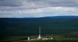 A base deep in the Swedish forest is part of Europe's hope to compete in the space race