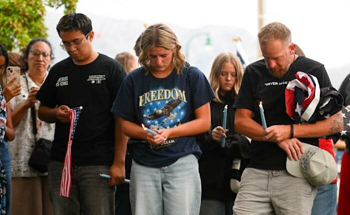 A college campus, a fiery speaker — and then a single gunshot