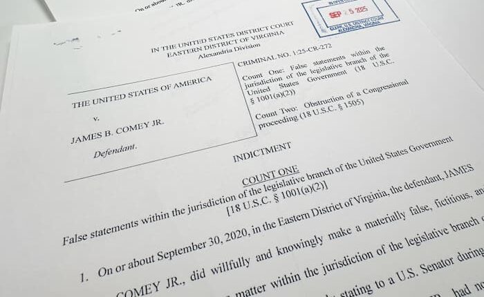 A look at the Trump-Comey relationship and the indictment against the former FBI director