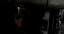 Aboard U.S. aircraft carrier deployed under NATO