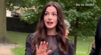 Anne Hathaway has another on set incident filming Devil Wears Prada 2