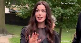 Anne Hathaway has another on set incident filming Devil Wears Prada 2