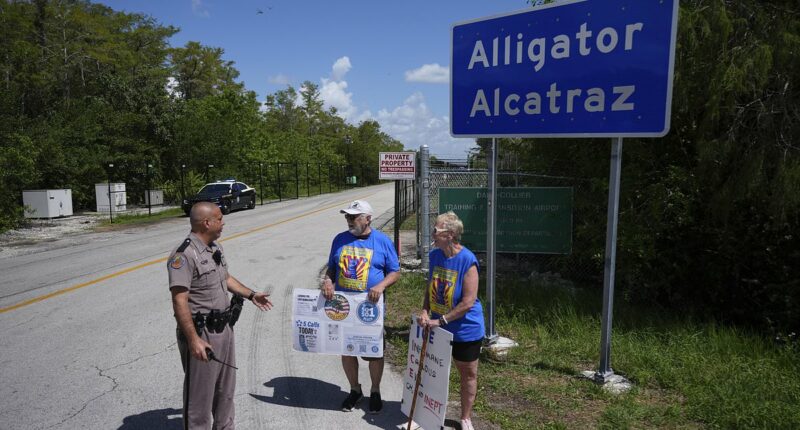 Appeals court lets Florida keep Alligator Alcatraz open