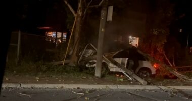Army football player and father rescue man from burning vehicle