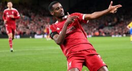 Arne Slot scolds Hugo Ekitike over 'stupid and needless' red card after Liverpool survive late scare against Southampton - and Alexander Isak opens his account with first Reds goal
