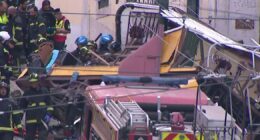 At least 15 people dead after streetcar derails in Lisbon