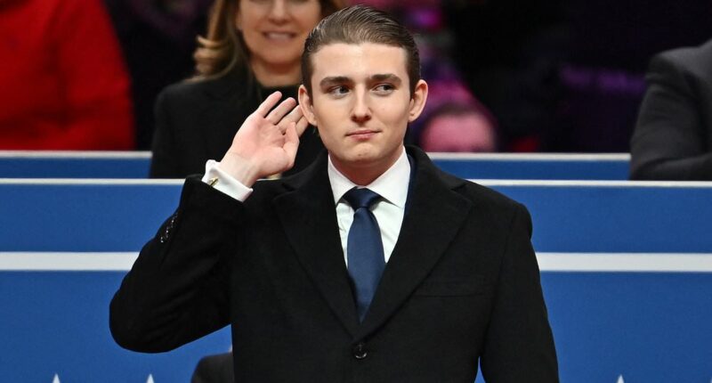 Barron Trump 'shut down whole floor of Trump Tower for a date'