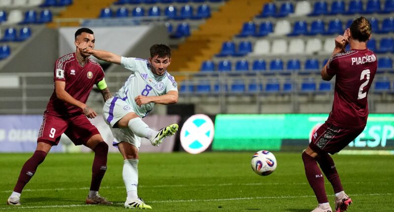 Belarus 0-2 Scotland PLAYER RATINGS: Who made the difference for Steve Clarke's side? Which striker had a hand in both goals? Who was lucky to emerge unscathed from a dangerous tackle?