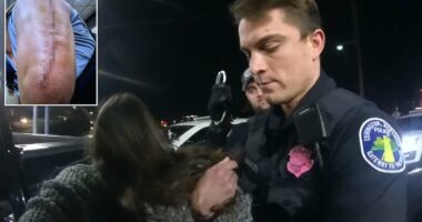 Bodycam video shows woman screaming after cop brutally breaks her arm