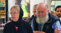 British couple arrive in UK after being held by Taliban in Afghanistan