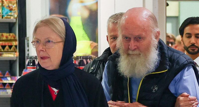 British couple arrive in UK after being held by Taliban in Afghanistan