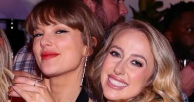 Brittany Mahomes gives glimpse at birthday bash with Taylor Swift