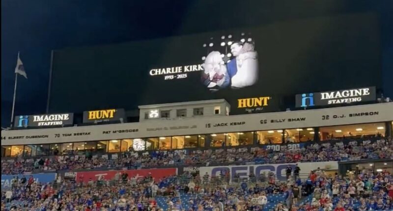 Buffalo Bills fans 'disappointed' over team's Charlie Kirk tribute