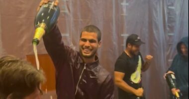 Carlos Alcaraz parties with models at exclusive New York supper club
