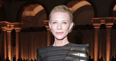 Cate Blanchett joins Eiza Gonzalez at Armani show in Milan