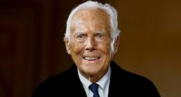 Celebrities pay tribute to Giorgio Armani after fashion icon's death