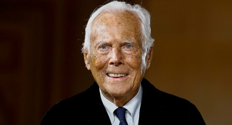 Celebrities pay tribute to Giorgio Armani after fashion icon's death