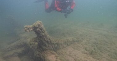 Century old mystery solved as sunken ship found from satellite photo