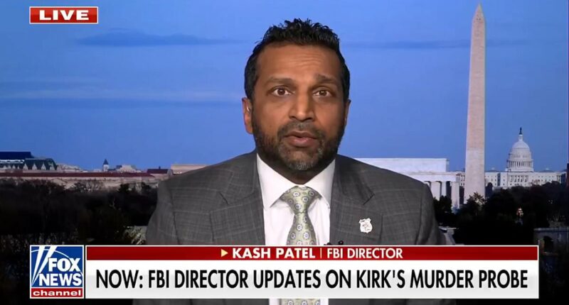 Charlie Kirk 'killer' 'wrote note saying he was going to take him out'
