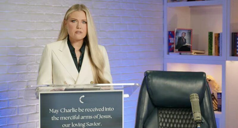 Charlie Kirk's widow vows husband's mission will continue