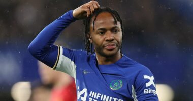 Chelsea jettison Raheem Sterling in new three-man bomb squad, with £325,000-a-week star 'reluctant to give his club an easy route out'