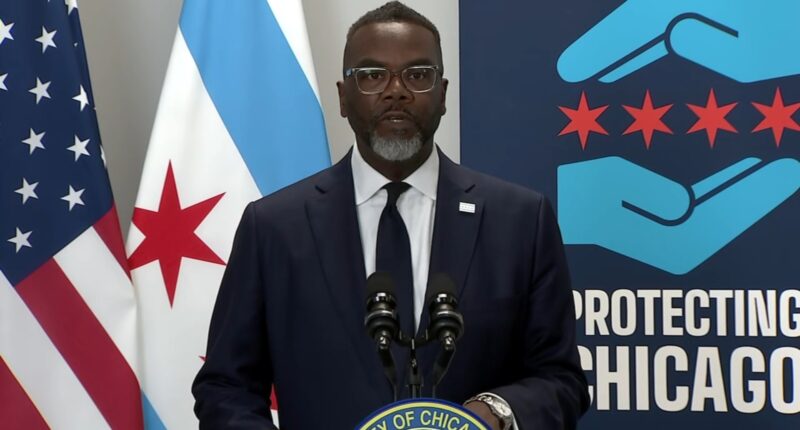 Chicago Mayor Brandon Johnson signs 'Right to Protest' executive order Tuesday amid ICE crackdown in city, suburbs