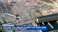 Chicago road closures: Chicago Avenue Bridge closing Monday for reconstruction project