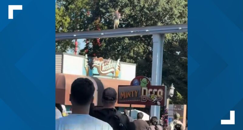 Child rescued after walking along Hersheypark monorail tracks